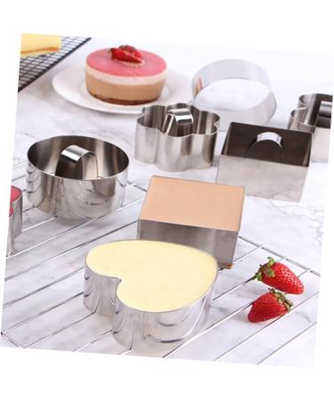 Milisten Cookie Cutters 6 Pcs 430 Cutting Machine Biscuit Chocolate Molds mediumx3pcs Silverx3pcs - Buy Online on GoSupps.com