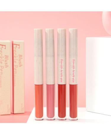  Zasdvn Waterproof Freckle Pen | Natural Pencil and Liquid Blush | Compact Fake Blush Woman Ideal Travel Home Parties Family Enthusiasts - Buy Online on GoSupps.com