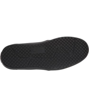 Shoes for Crews Merlin Slip Resistant Food Service Work Sneakers - Unisex Black Canvas - Size 12 Women/10.5 Men - Buy Online on GoSupps.com