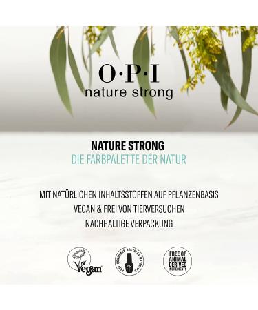 Opi Nature Strong Vegan Nail Polish - Bright Colors Natural Ingredients & Sustainable Packaging - Lasts Up to 7 Days - Buy Online on GoSupps.com