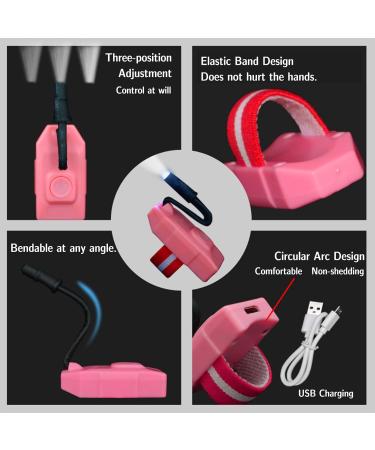 Buy Thumb Wearable Ear Pick Lamp - Lightweight USB Charging Ear Wax Remover Light for Effective Ear Cleaning - Buy Online on GoSupps.com