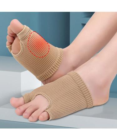 Buy Forefoot Tabi Set - Anti-Slip Insoles & Metatarsal Sleeves for Comfortable Foot Support | 1 Pair 11.8x8cm - Buy Online on GoSupps.com