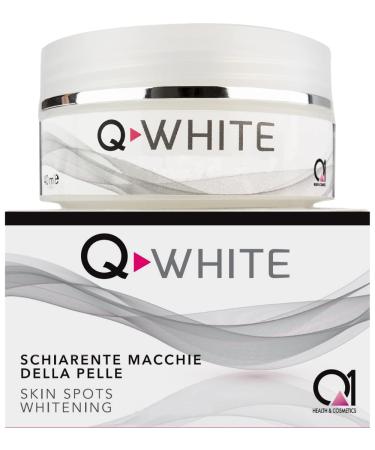 Q1 Q-White Brightening Treatment for Face and Body | Face and Brightening Cream for Removing Common Spots | Anti-Spot and Illuminating Face Serum 40 ml