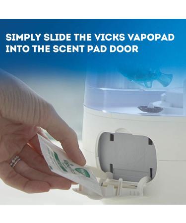 Vicks VapoPads 20 Count - Soothing Menthol Vapor Pads for Humidifiers and Vaporizers - Buy Online on GoSupps.com