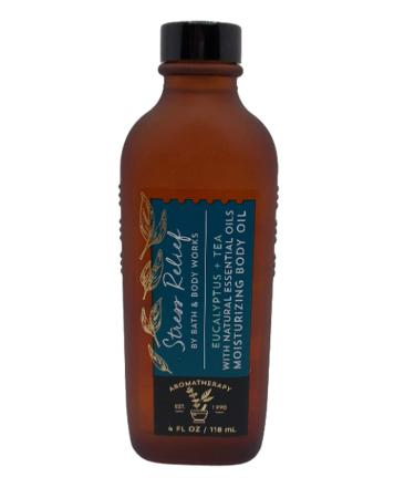 Bath & Body Works Aromatherapy Stress Relief Eucalyptus Tea Body Oil - 4 fl oz - Buy Online on GoSupps.com