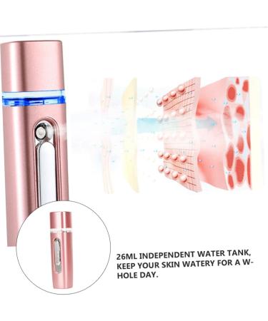 Housoutil Hydrating Instrument Facial Mist Sprayer Handheld Steamer Moisturizer for Face Mini Face Steamer Face Steamer Mini Face Hydrating Moisturizer Handy Sprayer Portable Abs - Buy Online on GoSupps.com