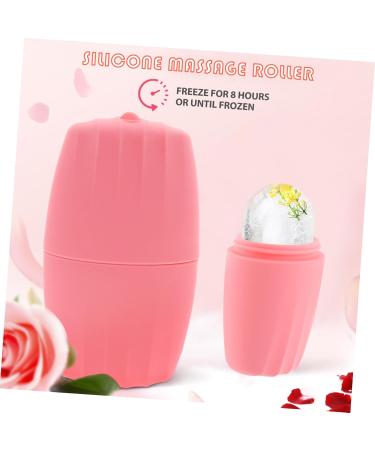 Healeved Ice Roller to Shrink Pores and Facial Tools Ice Roller for Face & Eye Puffiness Relief Ice Rollers Ice Globes Face Roller Facial Roller Face Ice Roller Ice Roller for Face and Eye 11.4x6.5cm Pink - Buy Online on GoSupps.com