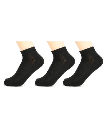 Topmo 10 Pairs Black Disposable Socks for Travel Portable Disposable Socks for Sports Business Travel