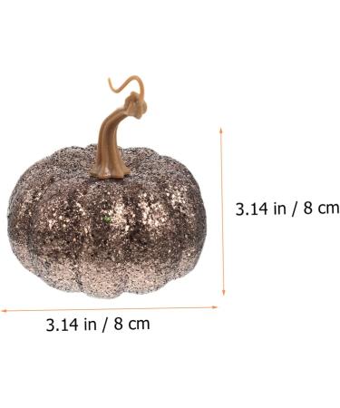 HOMSFOU 24 Pcs Simulation Foam Pumpkin Foam Pumpkins for Diy Foams Ornaments Fall Decor Fall Wedding Decor Christmas Tree Ornaments Decorative Pumpkin Pendant Fake Pumpkin Decorative Items Goldenx4pcs 8CMx4pcs - Buy Online on GoSupps.com