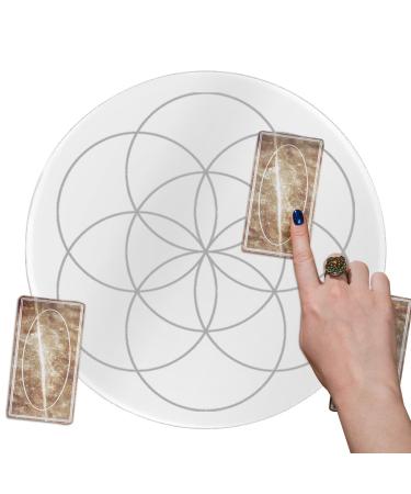 Generically round pendulum board crystal kissing board star pendulum board acrylic dinghy rod board - round duvet rod out of acrylic for metaphysical messages living room and study