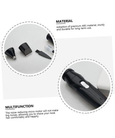 IPetBoom Cordless Nose & Body Hair Trimmer Set Electric Hair Remover for Men & Women Versatile Facial & Body Grooming Tools - Buy Online on GoSupps.com