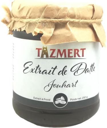 Date Syrup - Natural Date Molasses JOUHART de GHARDAIA 250 Gr Jar Cold Pressed Artisanal - Buy Online on GoSupps.com