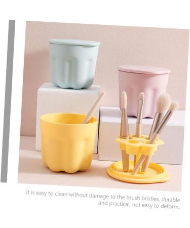 Mikinona 2 Sets Pp Washing Bowl Beauty Brush Scrubber Bowl Cleaning Bowl Cosmetic Brush Cleaning Mat Makeup Brush Makeup Tool Cleaner Silica Gel Cleaning Supplies Portable 8.5x8CM As Shown - Buy Online on GoSupps.com