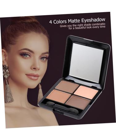 FRCOLOR 2pcs 4 Eyeshadow Makeup 4 Color Eyeshadow Matte Eyeshadow Eye Shadow Colorful 1 count (Pack of 1) As Shownx2pcs - Buy Online on GoSupps.com