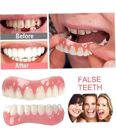 Buy High-Quality Dentures & Cosmetic Veneers | Temporary Prosthesis & Silicone Tooth Prots for Men & Women - 1PCs - Buy Online on GoSupps.com
