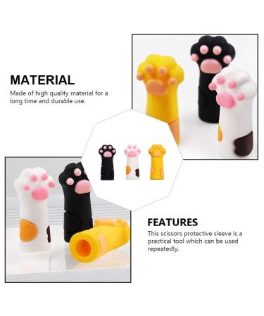 Fomiyes 42-Piece Silicone Tweezers & Storage Case - Cat & Scissors Shaped Skin Protection Sleeves for Eyebrow & Nail Tools - Ideal Travel Accessory - Buy Online on GoSupps.com