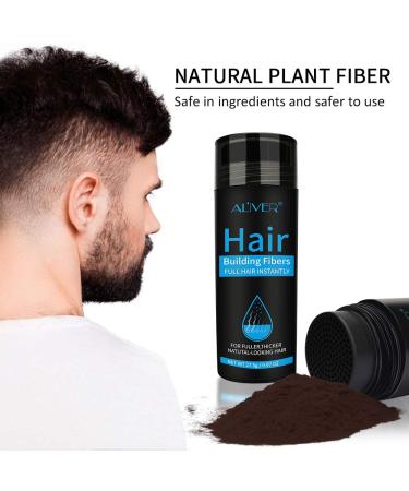 Hair Powder for Sealing & Thickening - Brown Scatter for Receding Hair Hair Loss & Light Hair (27.5g) - Immediate Results - Buy Online on GoSupps.com