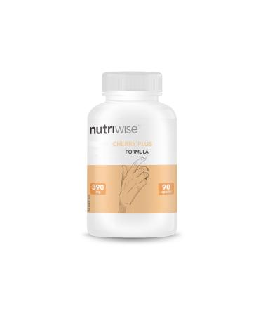 Nutriwise GOUT EASE Uric Acid Formula (Cherry Fruit Thyme Leaf Celery Seed Peppermint Leaf Vitamin C) 90 capsules