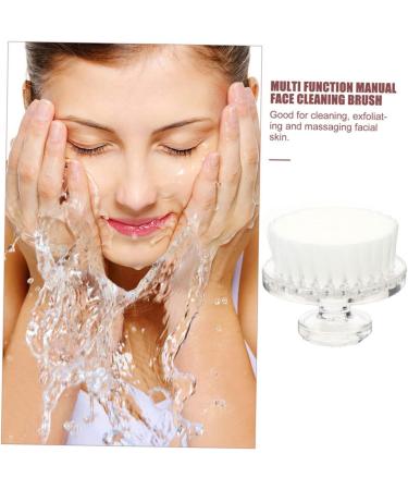 HAPINARY Cleansing Brush Female Facial Brush Facial Scrubber Face Scrubber Face Exfoliator Tool Cleansing Face Brush Skin Brush Women Facial Brush Face Washing Brush Cleansing Powder - Buy Online on GoSupps.com
