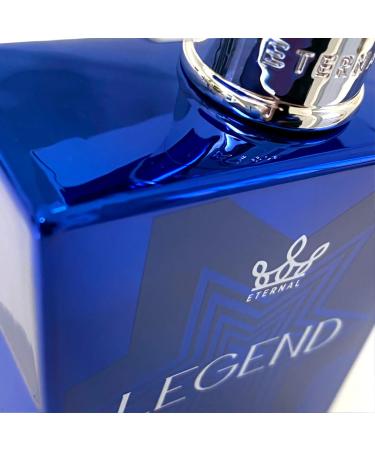 Eternal Legend EDP Inspired by Sauvage 3.4 oz (100ml) Long-lasting Vegan Clean Ingredients Cologne Spray 2000 sprays per bottle - Buy Online on GoSupps.com