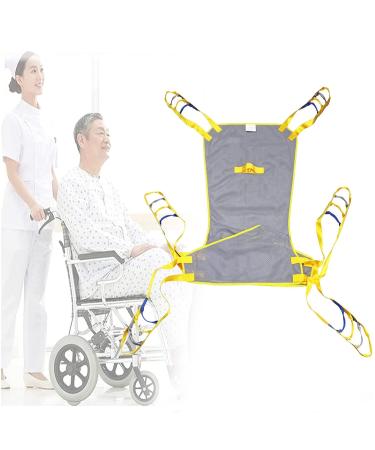 Toileting Hoist Sling Mesh Patient Lift Sling Elder Patients Bath Commode Lifter Divided Leg Sling for Transfer from Bed to Wheelchair Recliner Showe L