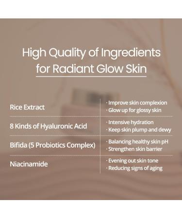 FARMSTAY Rice & Bifida Complexion Cream Dark Spots Remover Correcting with Niacinamide Skin Barrier Repair for Glow Skin Rice Moisturizer for Face for Women & Men Korean Skin Care 4.05 Fl. Oz. - Buy Online on GoSupps.com
