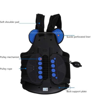 UZIAH Adjustable Thoracolumbar Fixed Brace Fixation Brace Thoracic Compression Fracture Brace Support for Men Women Rehabilitation S Small - Buy Online on GoSupps.com