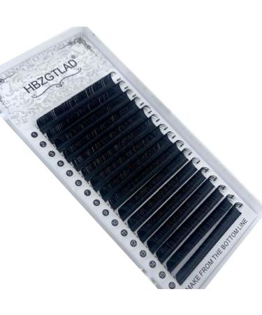 HBZGTLAD New 16 Rows All Size C/D/DD Curl Individual Silk Mink Volume Lashes Eyelash Extensions Blink (18mm  0.20-D Curl) 18mm 0.20-D Curl