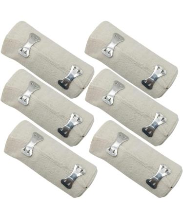 Buy Healeved 6 Rolls Compression Athletic Tape | Cohesive Bandages with Extra Clips | Assorted Colors - 450x7.5CM | International Shipping Available - Buy Online on GoSupps.com