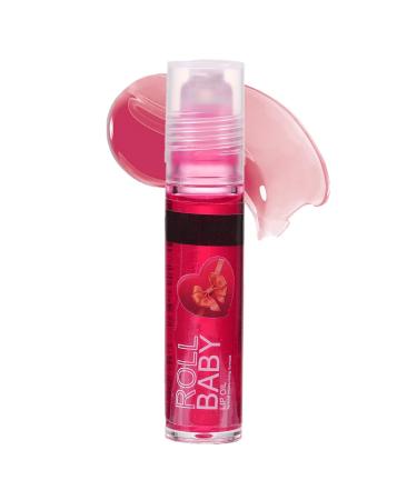 SOYDAN Clear Lip Oil 4ml Roll-On Moisturizing Lip Oil for Dryness - Winter Cosmetics for Adults and Clear Lip Care Oil for Meetings Soydan