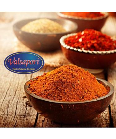  HOME LINE Sun-dried sweet paprika powder 250g pack | Gluten-free vegan | Spicy flavor adds a slightly hot taste to dishes Premium quality (Crushed Sweet Paprika) - Buy Online on GoSupps.com