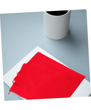 Baluue 3pcs Bag Organizer for Traveling Hair Dryer Flannel Hair Dryer Finishing Bags Red - Buy Online on GoSupps.com