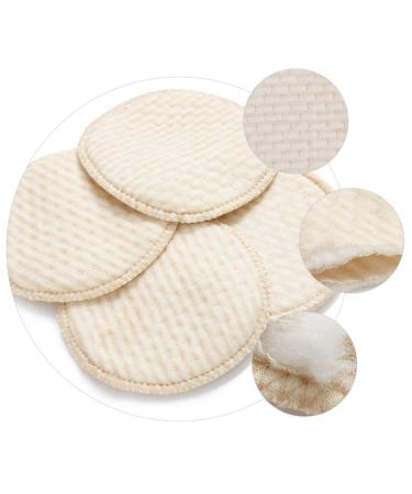 Toyvian Nursing Pads - 48 Reusable Breastfeeding Cushions for Women | Organic Cotton Maternity Pads | Spill Prevention & Perfume Spray Bottle Included - Buy Online on GoSupps.com