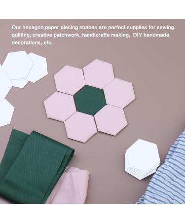 200pcs 1in Hexagonal Paper Piecing Template | Quilting & Patchwork Sewing Crafts - Buy Online on GoSupps.com