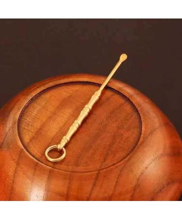 SaiDian 4Pcs Portable Ear Spoon Keychain | Retro Ear Cleaning Curette Tools - Key Ring Pendant - Buy Online on GoSupps.com