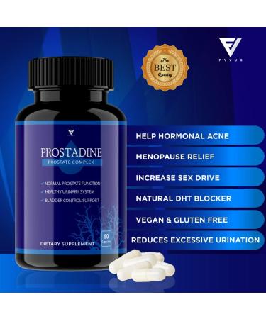 (2 Pack) Prostadine Prostate Supplement - Men's Prostate Health Support - 120 Capsules - Buy Online on GoSupps.com