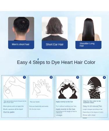 Natural Botanical Hair Dye New Botanical Bubble Hair Dye 30ml 10 packs/box Natural Botanical Hair Dye Botanical Bubble Hair Dye (Black Teal 1 boxes) Black Teal 3 ml (Pack of 10) - Buy Online on GoSupps.com