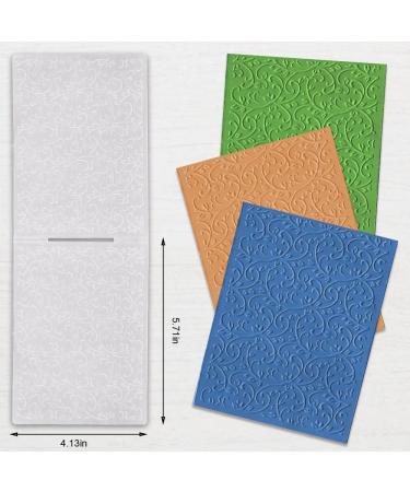 3D Lace Vine Pattern Plastic Embossing Folder for Card Making and Scrapbooking - Buy Online on GoSupps.com