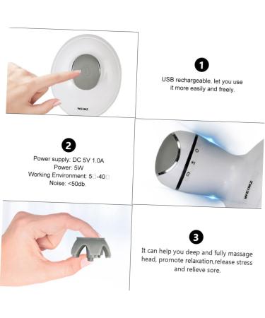 Partykindom Portable Head Massage Device | Wearable Lounger & Multifunctional Massage Tools - Achieve Ultimate Relaxation & Relief - Buy Online on GoSupps.com