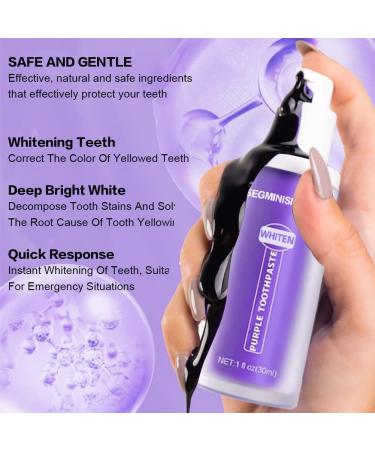 Whitening Toothpaste for Bright White Teeth | Color Correction & Purple Toothpaste - Zahnelila - Buy Online on GoSupps.com