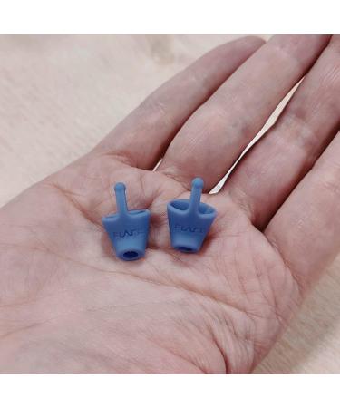 Flare Calmer Mini Ear Plugs - Purple, Soft Reusable Silicone - Reduce Annoying Noises Without Blocking Sound - 1 Count - Buy Online on GoSupps.com