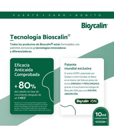 GIULIANI Bioscalin ISFRP1 Hair Activator for temporary hair loss 1 doser with 10 ml - Buy Online on GoSupps.com