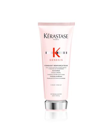 KERASTASE Genesis Renforcateur Conditioner | Lightweight Conditioner for Weakened Hair Prone to Falling due to Breakage From Brushing | Sulfate-Free | Silicone-Free | For All Hair Types | 6.8 Fl Oz