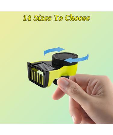 Adjustable Guide Comb Guard for Philips Norelco OneBlade QP2520 QP2530 QP2620 - Replacement Blades & Attachments for Nose Trimmer - Buy Online on GoSupps.com