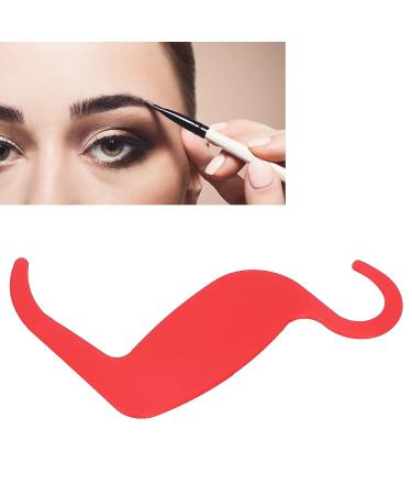 Makeup Brush Set Stencil | Face Contour Stencils for Nose, Eyebrow, Cheekbone | Various Face Shapes | Red - Buy Online on GoSupps.com