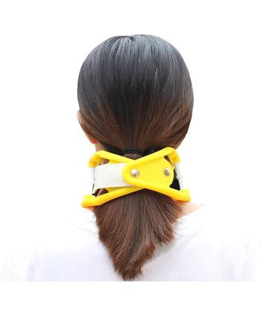 Safwel Neck Brace Collar | Cervical Support for Pain Relief | Plastic Neck Support for Office Workers Students & Drivers - International Shipping Available - Buy Online on GoSupps.com