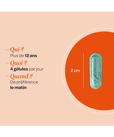 SUPERDIET - ORGANIC SPIRULINA - Tone Vitality Sports Recovery - Herbal Medicine - Made in France - 45 capsules - Buy Online on GoSupps.com