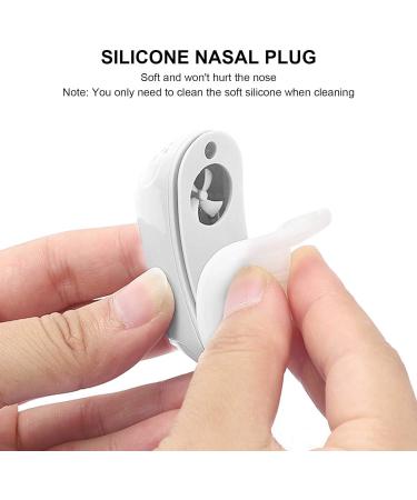 Anggrek Electric Nose Vents Plugs - Portable Silicone Air Purifier for Breathing and Sleeping - Nasal Filters Aids for Women Men (White) - Buy Online on GoSupps.com