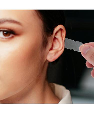 Ipetboom Ear Stick-ers: 60pcs Silicone Ear Tapes Painless Ear Support Patches Transparent Invisible Cosmetic Ear Stick-er Ear Corrector for Concave Ears - Buy Online on GoSupps.com