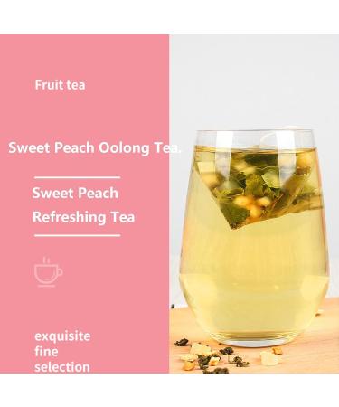  XFLHXY XFLHXY Oolong Peach Premium Natural Blend Juicy Peach Hot Cold Leaf Bags Low Calorie Oolong Base Fruity Anytime (Grapefruit White Tea) - Buy Online on GoSupps.com